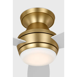 Ikon 44" Hugger LED Ceiling Fan - Visual Comfort Fan 5