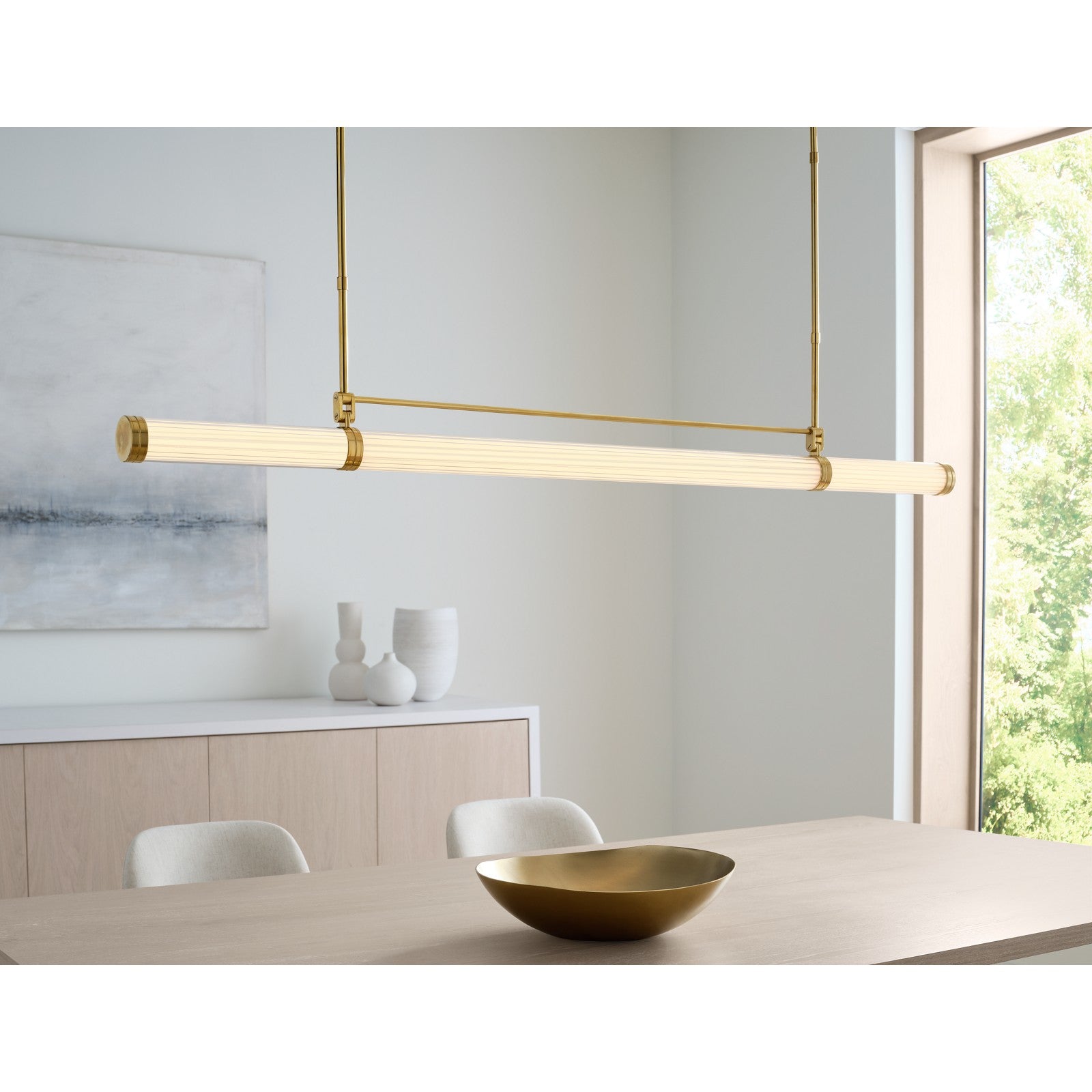 Alo X-Large Linear Chandelier - Visual Comfort Modern 7