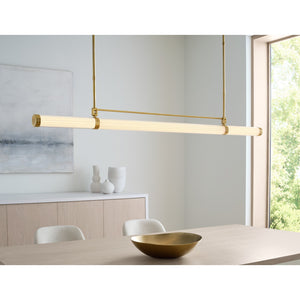 Alo X-Large Linear Chandelier - Visual Comfort Modern 7