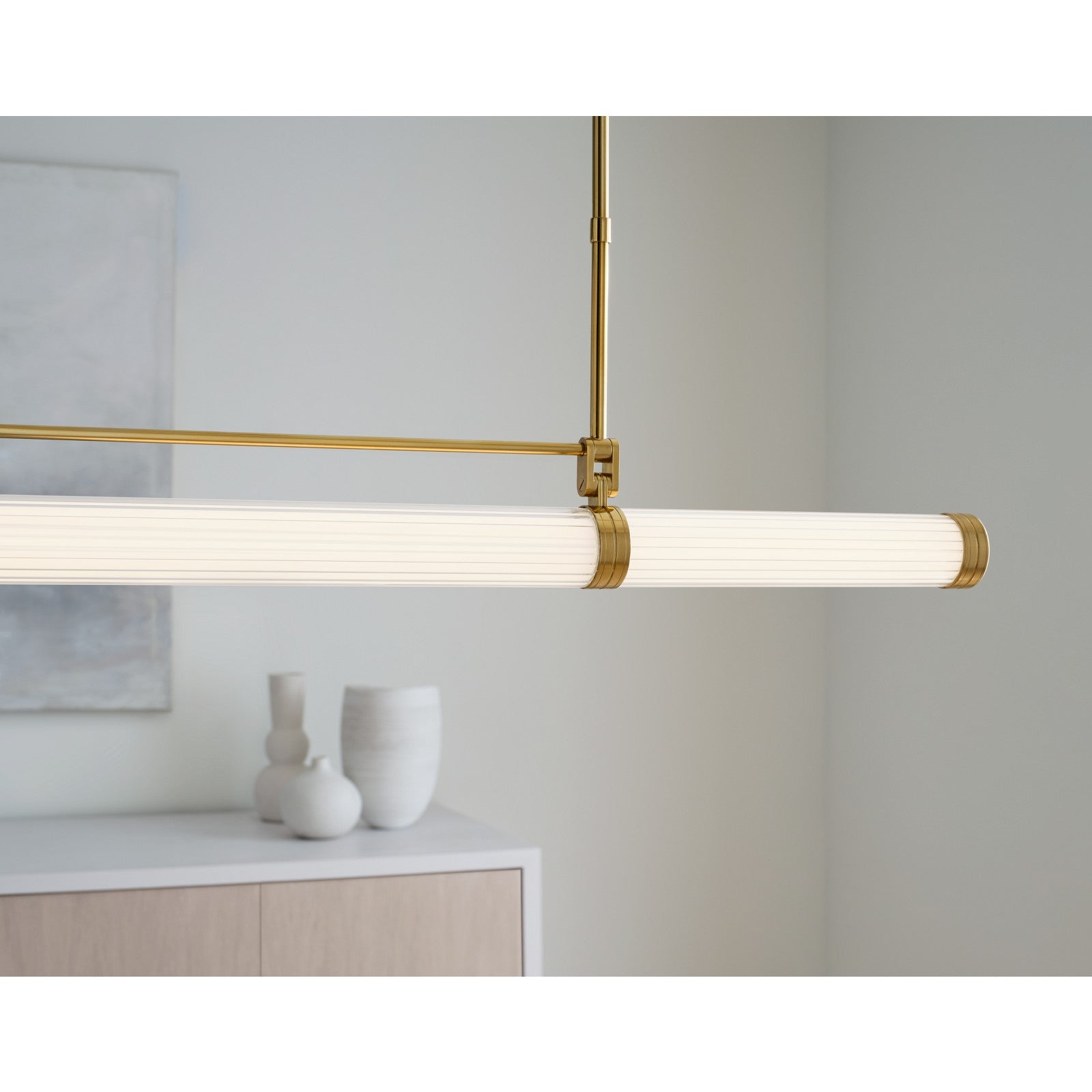 Alo X-Large Linear Chandelier - Visual Comfort Modern 6