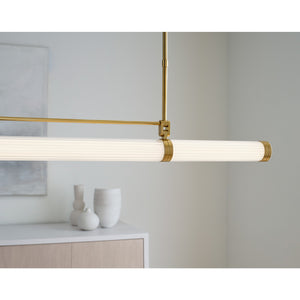 Alo X-Large Linear Chandelier - Visual Comfort Modern 6