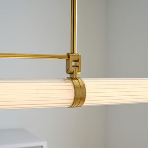 Alo X-Large Linear Chandelier - Visual Comfort Modern 11