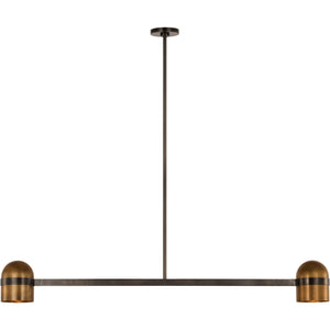 Octavia Large Linear Chandelier - Visual Comfort Modern 2
