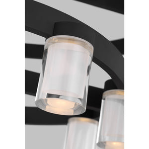 Esfera Two Tier Medium Chandelier - Visual Comfort Modern 2