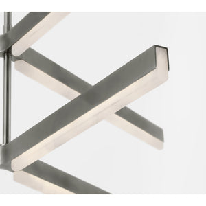 Linea 56 Two Tier Chandelier - Visual Comfort Modern 4