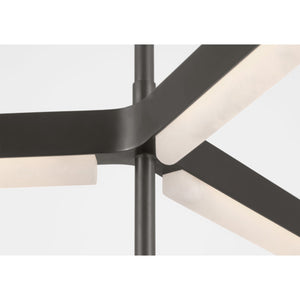 Linea 56 Two Tier Chandelier - Visual Comfort Modern 8