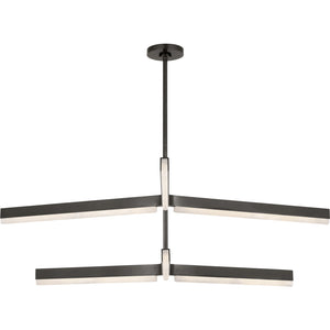 Linea 56 Two Tier Chandelier - Visual Comfort Modern 5