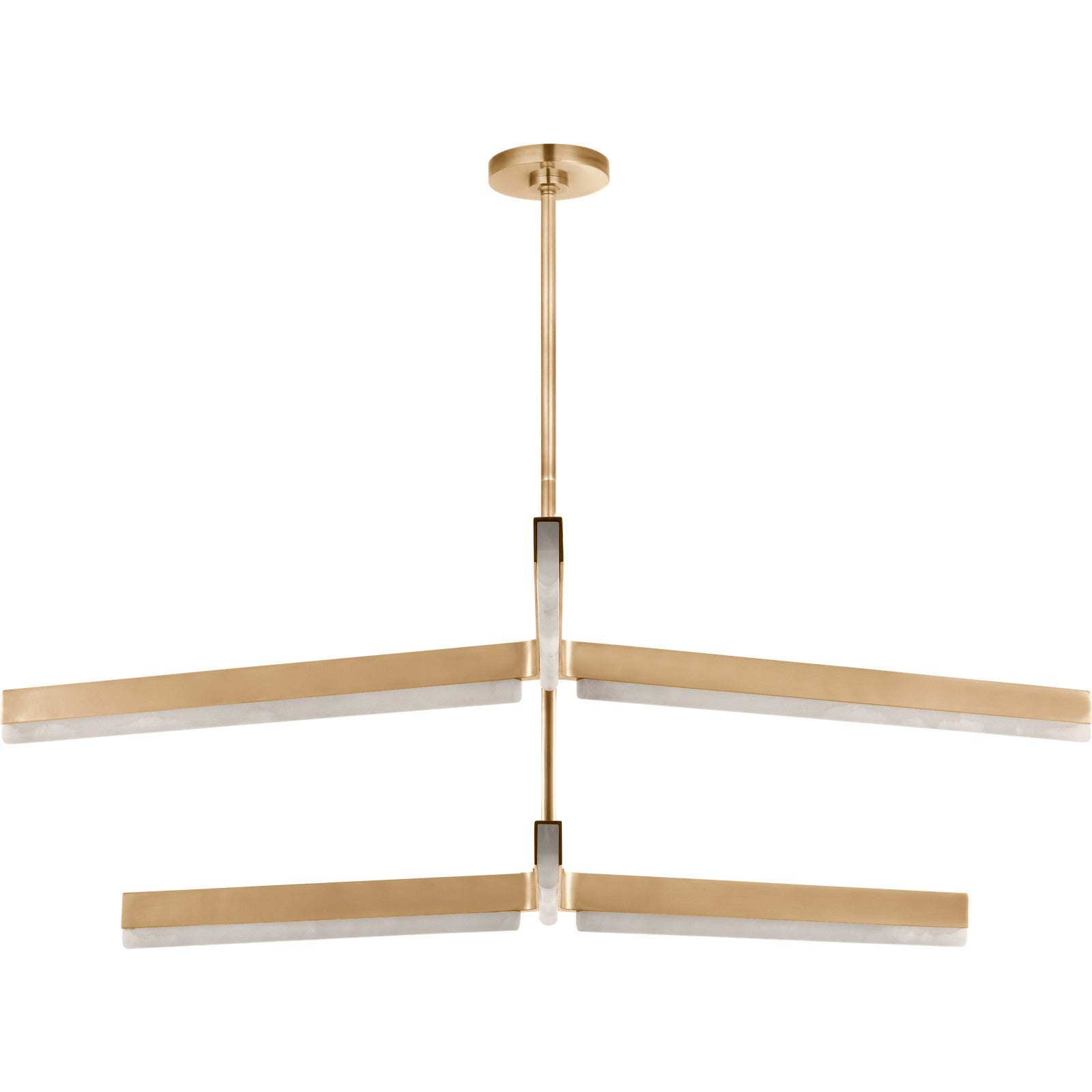 Linea 56 Two Tier Chandelier - Visual Comfort Modern 9