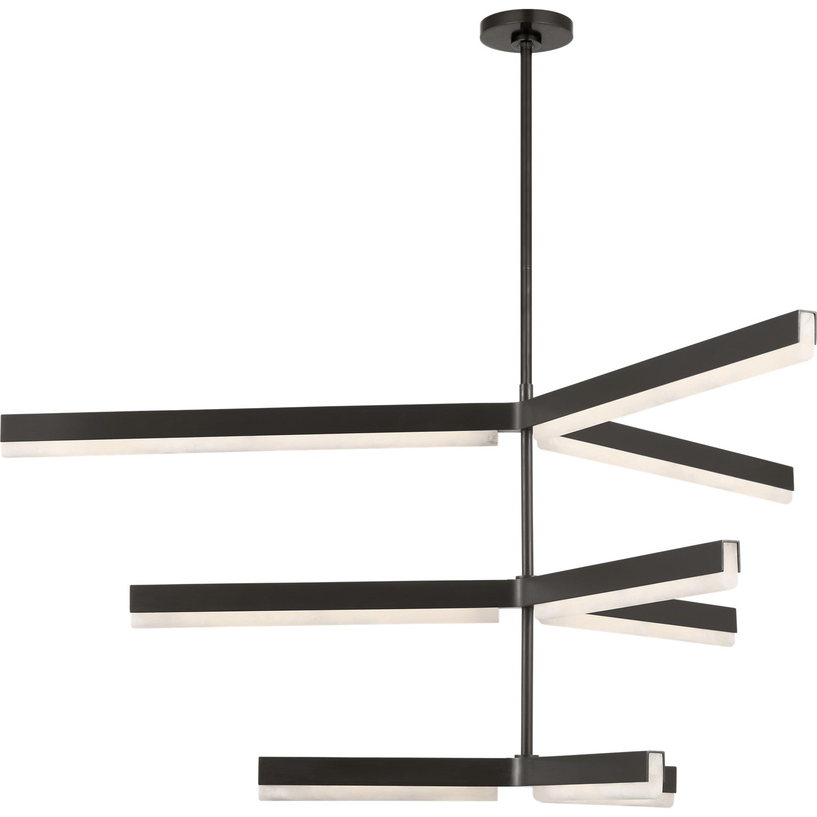 Linea 56 Three Tier Chandelier - Visual Comfort Modern 6