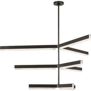 Linea 56 Three Tier Chandelier - Visual Comfort Modern 6