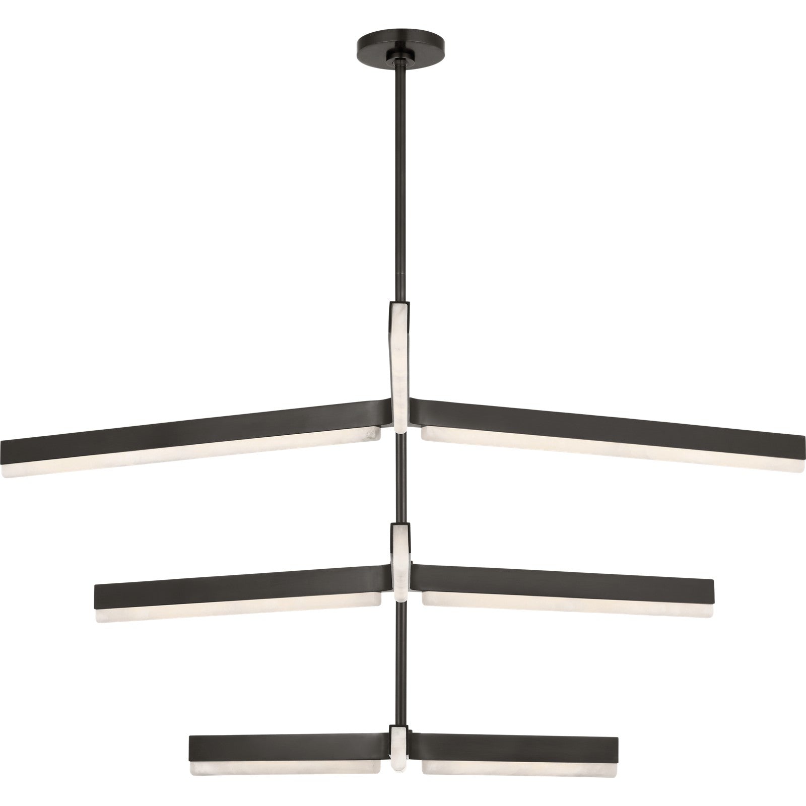 Linea 56 Three Tier Chandelier - Visual Comfort Modern 7