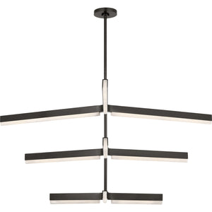 Linea 56 Three Tier Chandelier - Visual Comfort Modern 7
