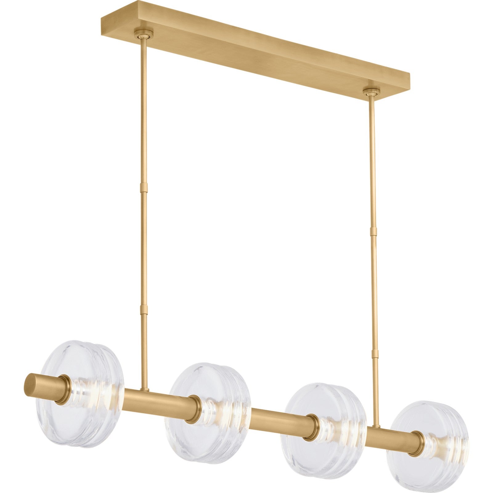 Laurel Large Linear Chandelier - Visual Comfort Modern 1