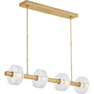 Laurel Large Linear Chandelier - Visual Comfort Modern 1