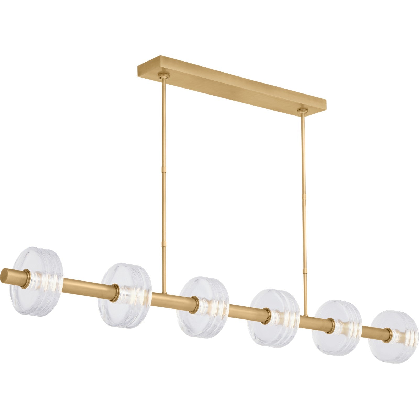 Laurel Large Linear Chandelier - Visual Comfort Modern 10