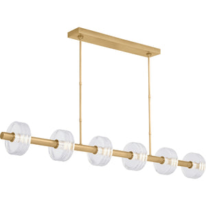 Laurel Large Linear Chandelier - Visual Comfort Modern 10