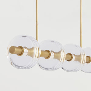Laurel Large Linear Chandelier - Visual Comfort Modern 5
