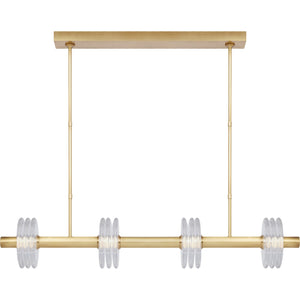 Laurel Large Linear Chandelier - Visual Comfort Modern 2