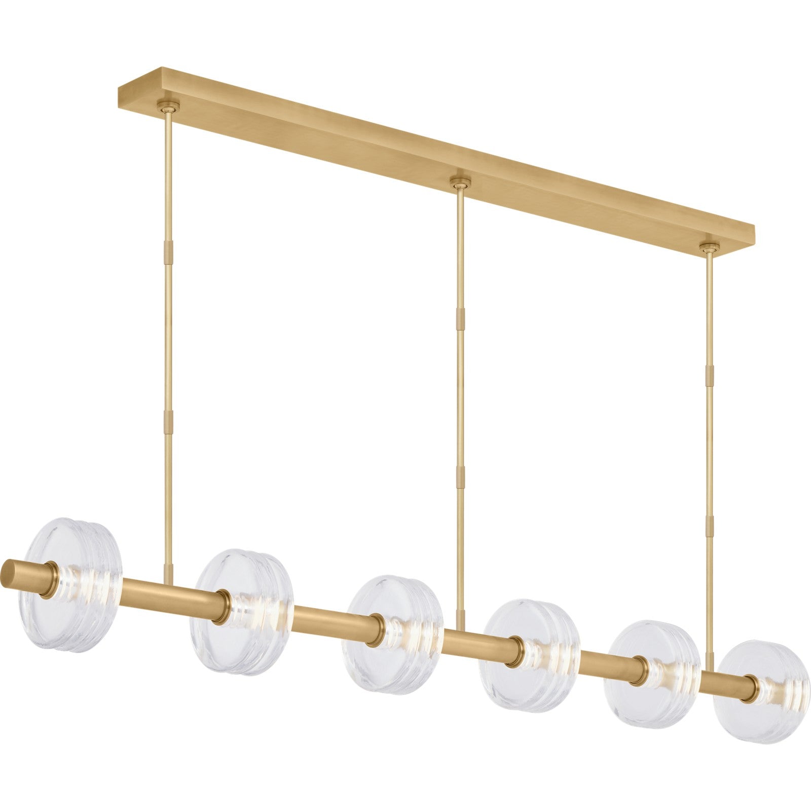 Laurel X-Large Linear Chandelier - Visual Comfort Modern 2