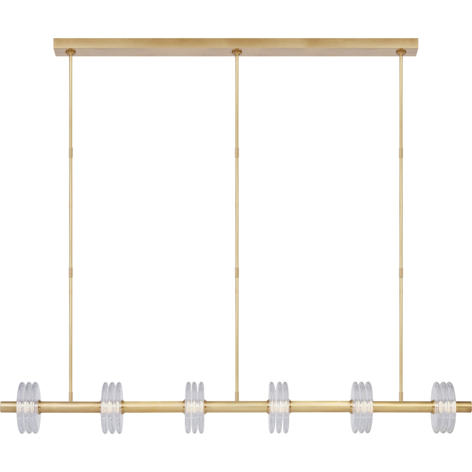 Laurel X-Large Linear Chandelier - Visual Comfort Modern 5