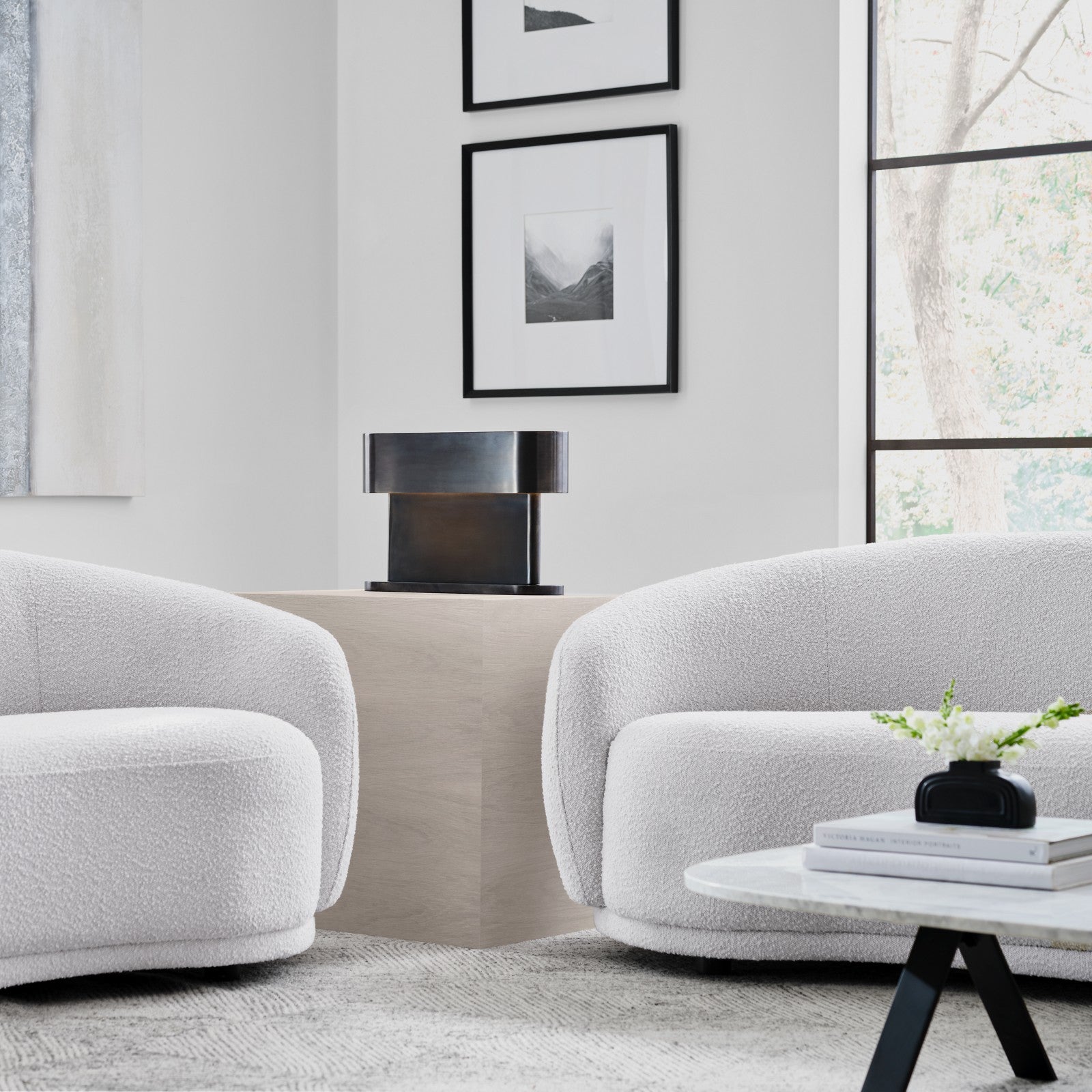 Wyllis Small Table Lamp - Visual Comfort Modern 10