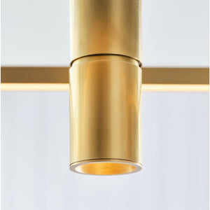Stagger Halo 50 Linear Suspension - Visual Comfort Modern 17