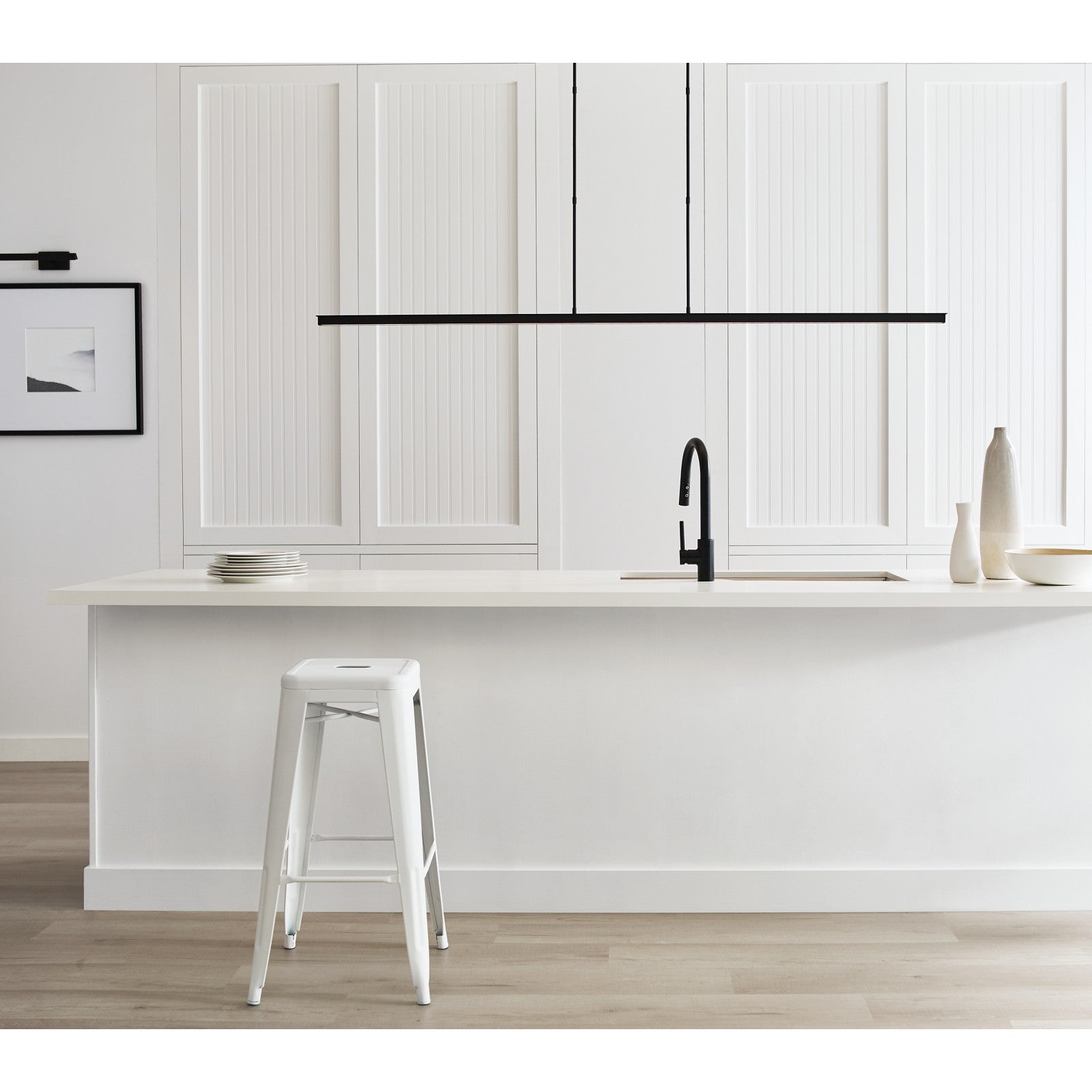 Stagger 72 Linear Suspension - Visual Comfort Modern 7