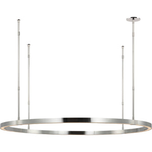 Stagger Ring Large Chandelier - Visual Comfort Modern 5