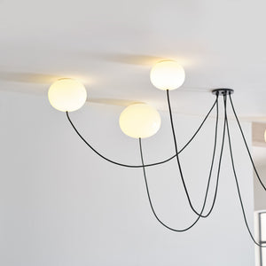 Helium Medium 5 Light Chandelier - Visual Comfort Modern 2