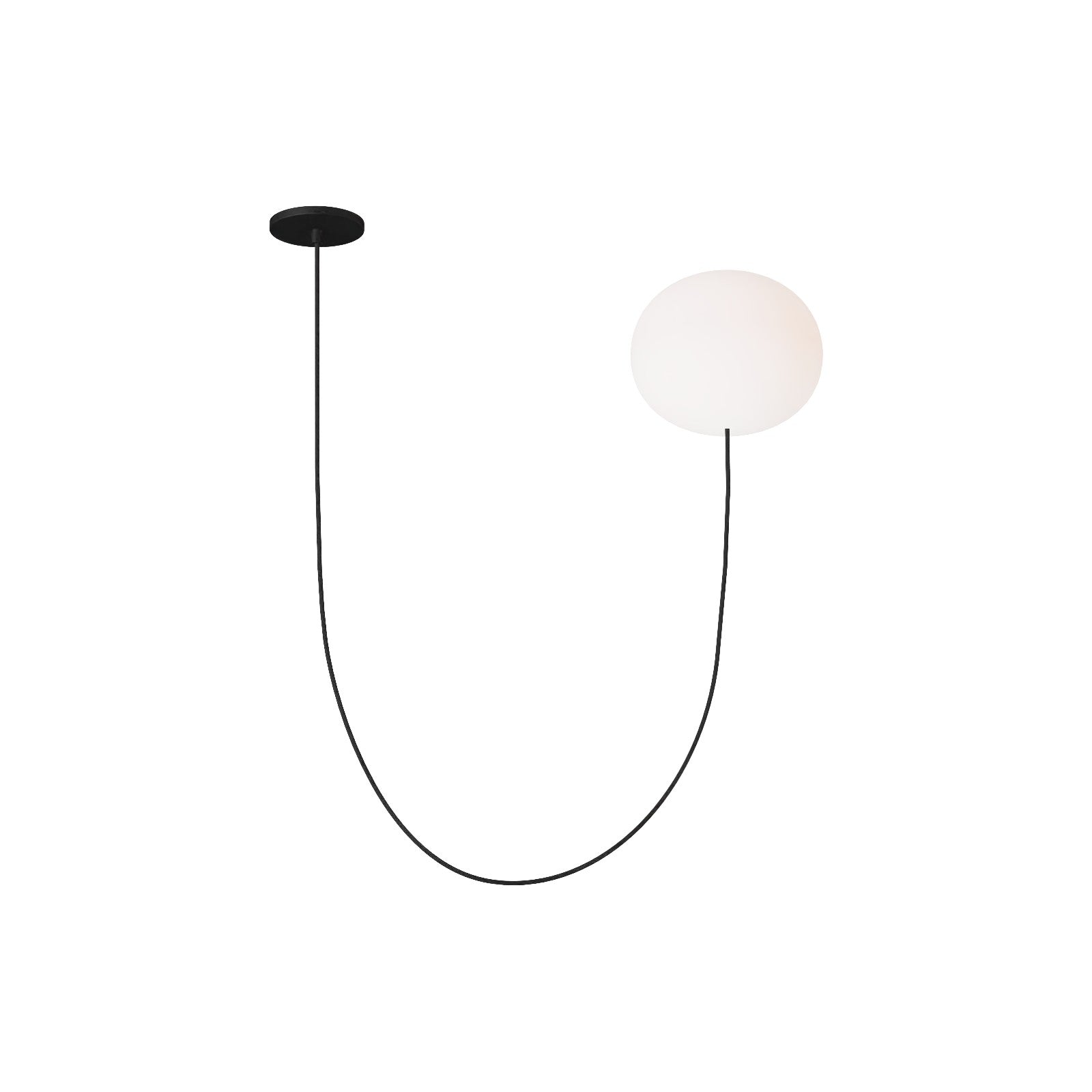 Helium Large 1-Light Chandelier - Visual Comfort Modern 1
