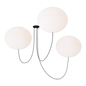 Helium X-Large 3-Light Chandelier - Visual Comfort Modern 1