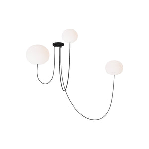 Helium Array 3-Light Chandelier - Visual Comfort Modern 1