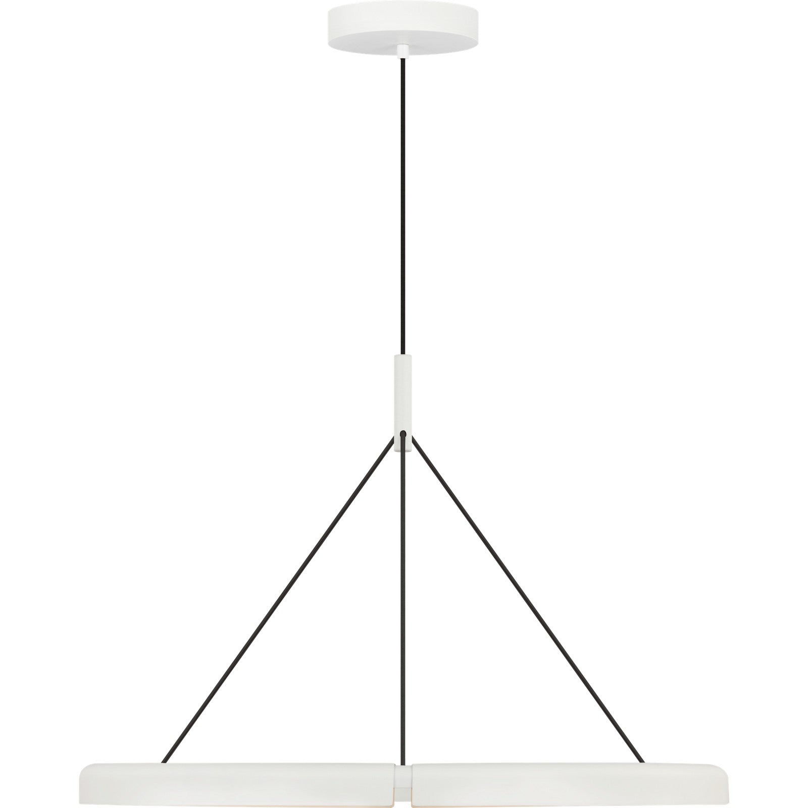 Cloak 30 Chandelier - Visual Comfort Modern 11