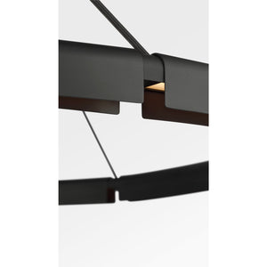 Cloak 36 Chandelier - Visual Comfort Modern 3