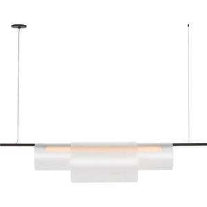Trace 60 Double Linear Chandelier - Visual Comfort Modern 4