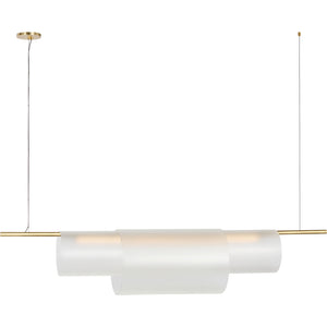 Trace 60 Double Linear Chandelier - Visual Comfort Modern 5