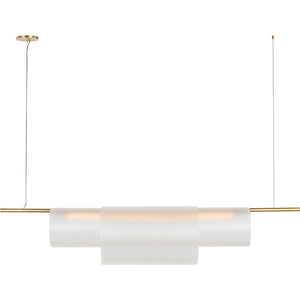 Trace 60 Double Linear Chandelier - Visual Comfort Modern 8