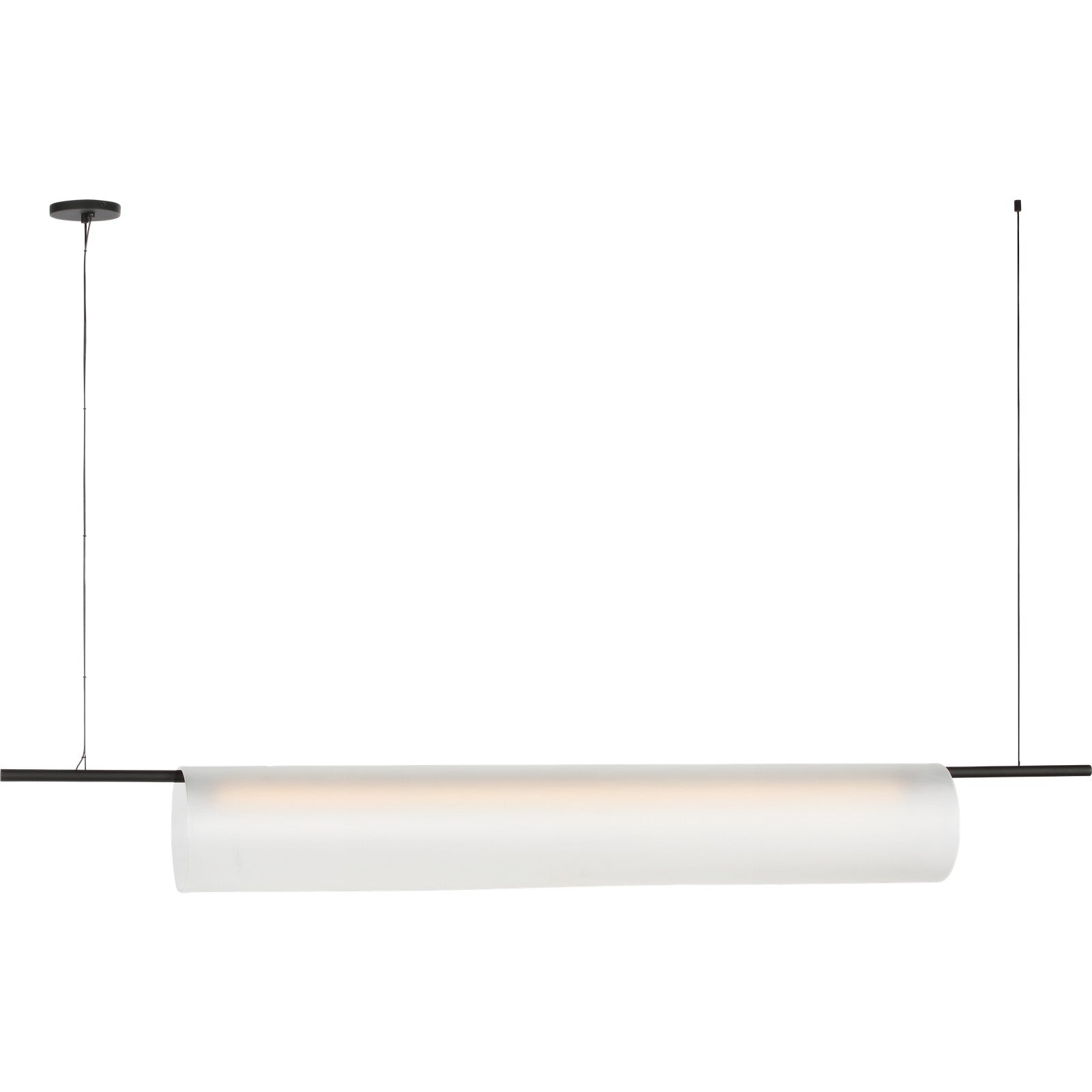Trace 72 Single Linear Chandelier - Visual Comfort Modern 2