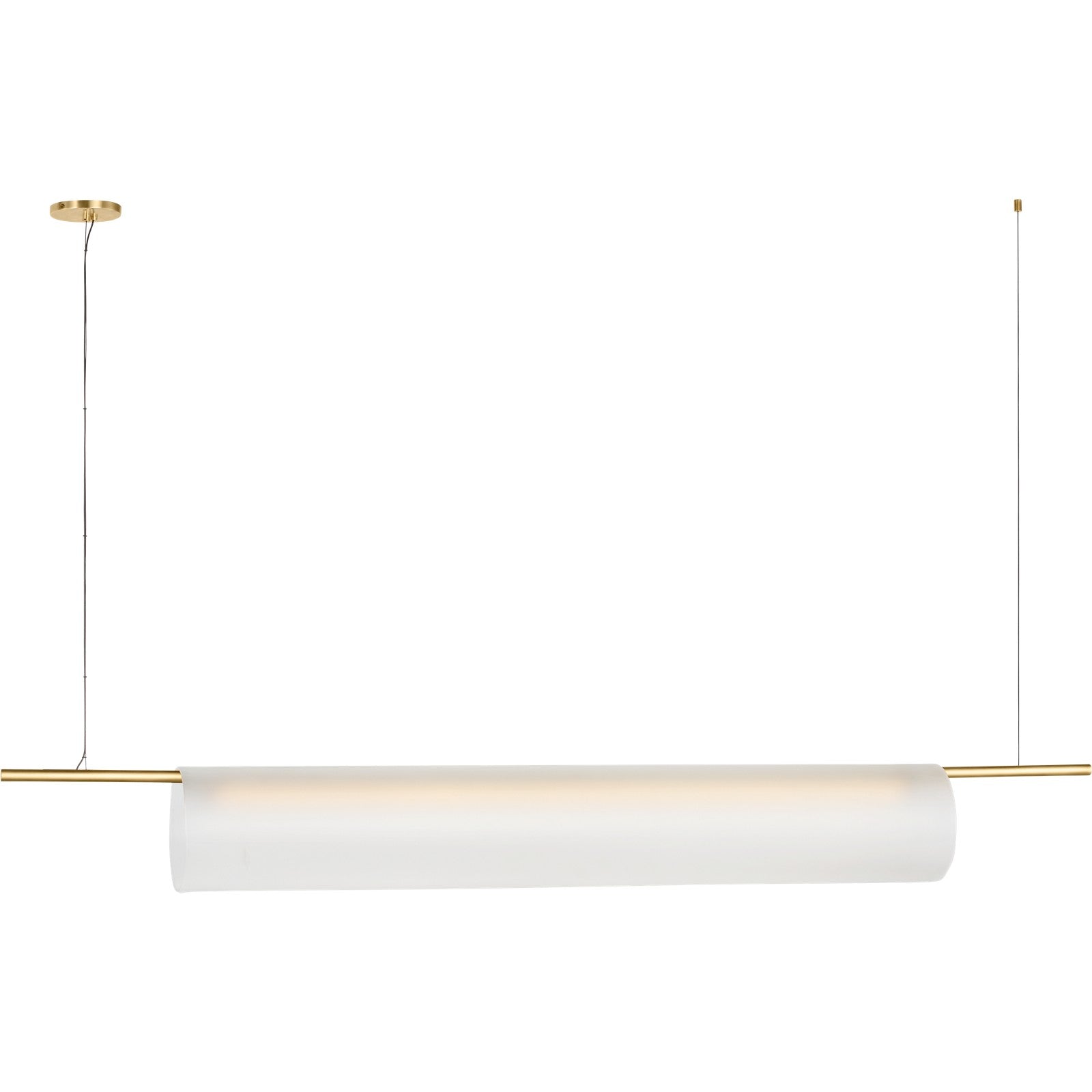 Trace 72 Single Linear Chandelier - Visual Comfort Modern 5