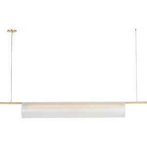Trace 72 Single Linear Chandelier - Visual Comfort Modern 6