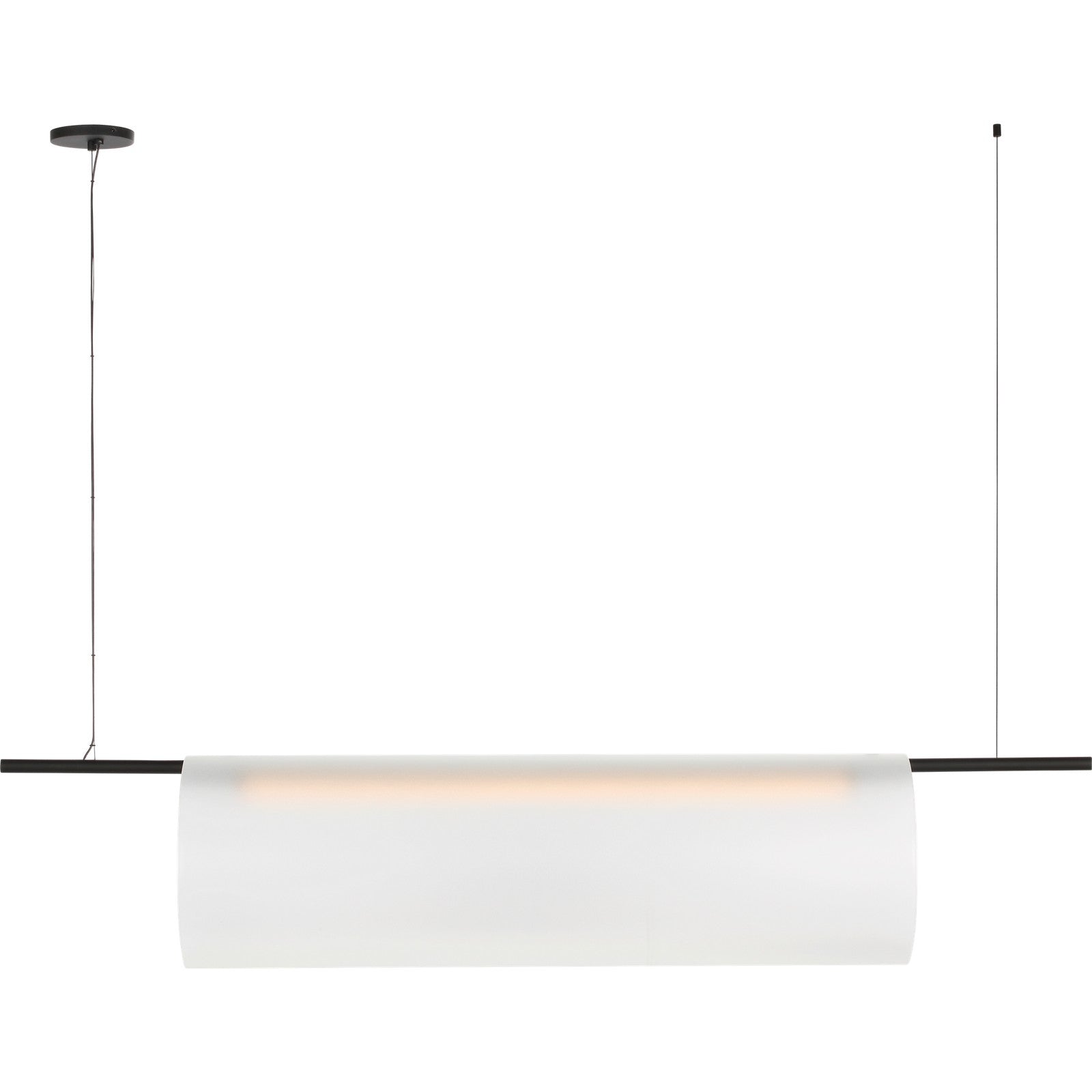 Trace 60 Single Linear Chandelier - Visual Comfort Modern 2