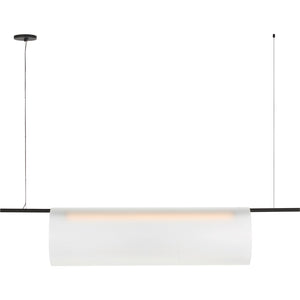 Trace 60 Single Linear Chandelier - Visual Comfort Modern 2
