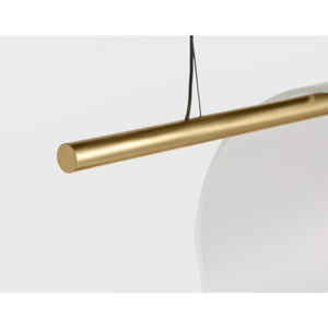 Trace 60 Single Linear Chandelier - Visual Comfort Modern 6