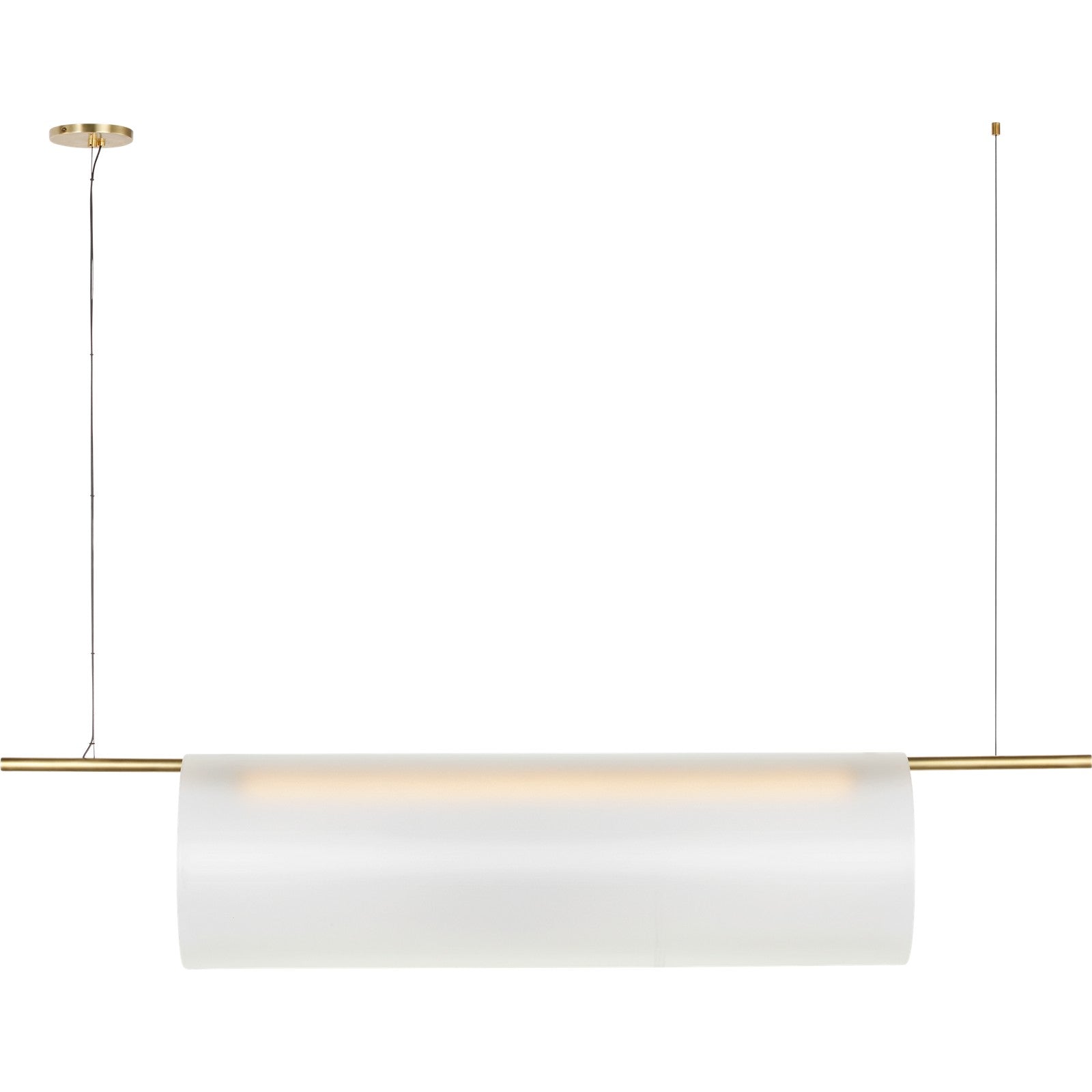 Trace 60 Single Linear Chandelier - Visual Comfort Modern 8