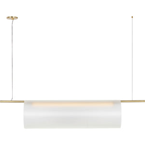 Trace 60 Single Linear Chandelier - Visual Comfort Modern 8