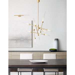 Linger 12-Light Abstract Chandelier - Visual Comfort Modern 16