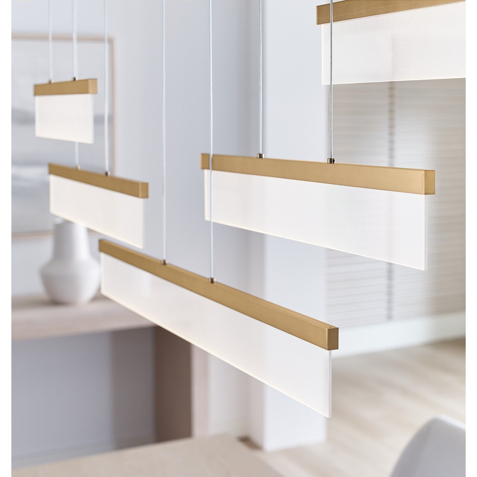 Sweep Linear Chandelier - Visual Comfort Modern 15