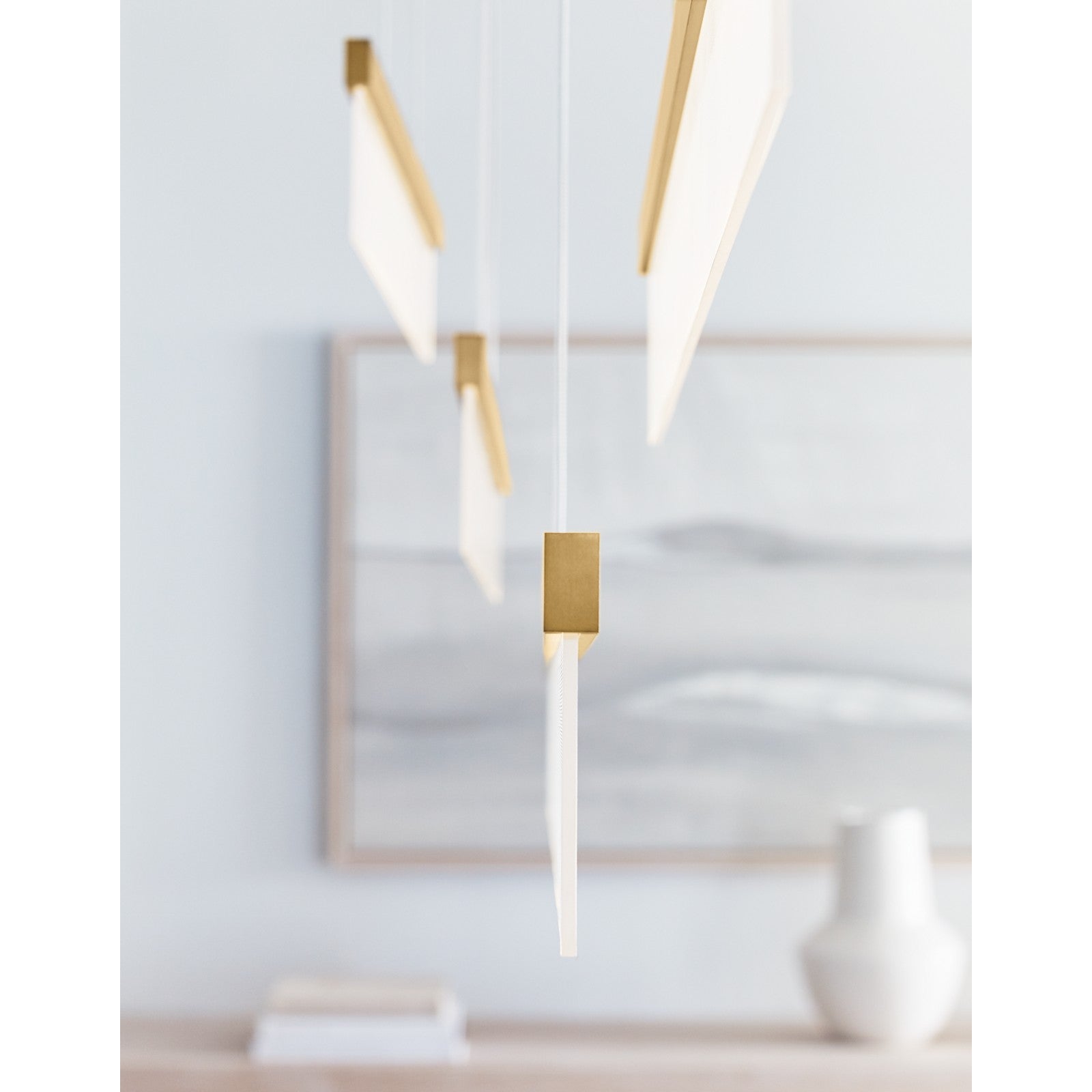 Sweep Linear Chandelier - Visual Comfort Modern 14