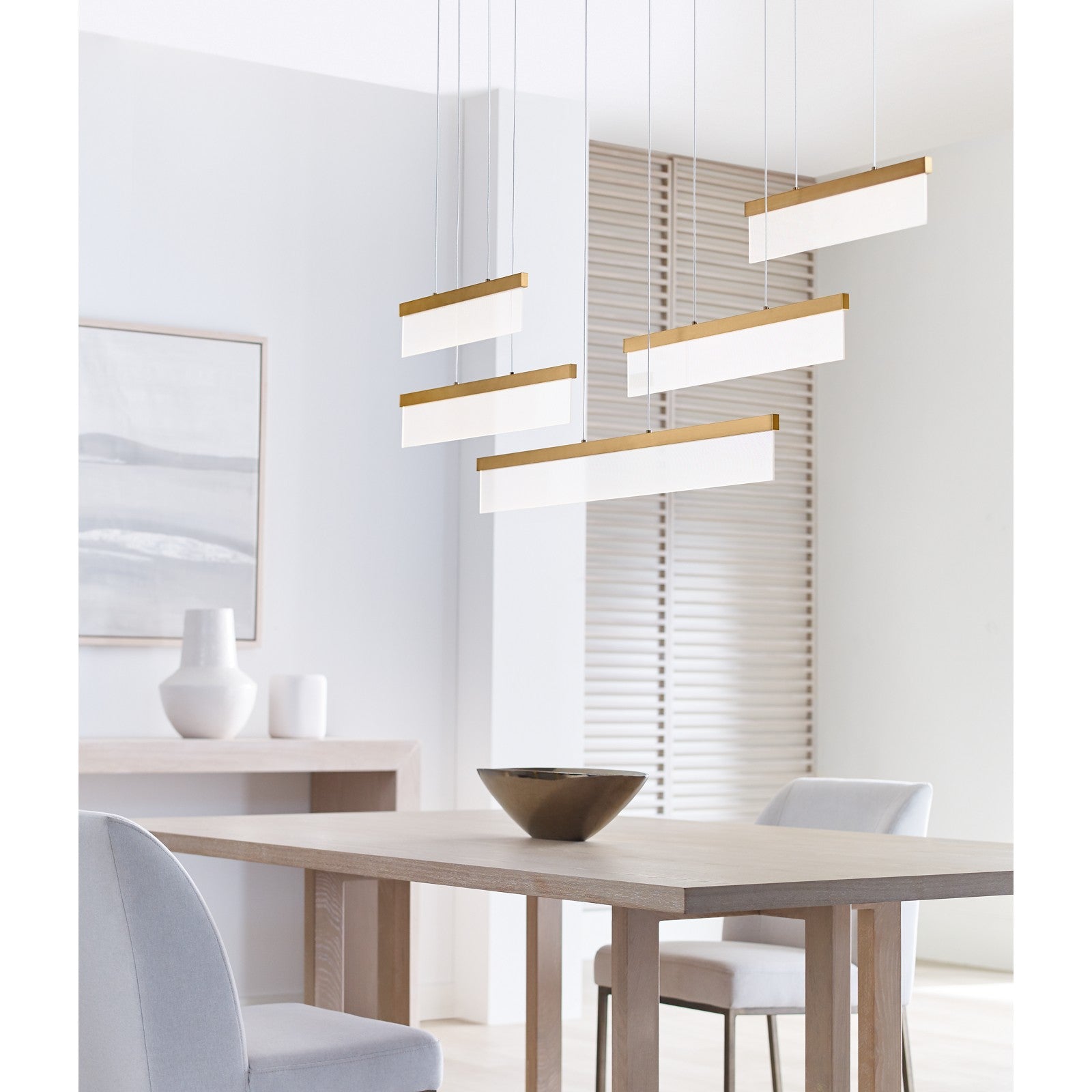 Sweep Linear Chandelier - Visual Comfort Modern 16