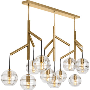 Sedona Triple Chandelier - Visual Comfort Modern 5